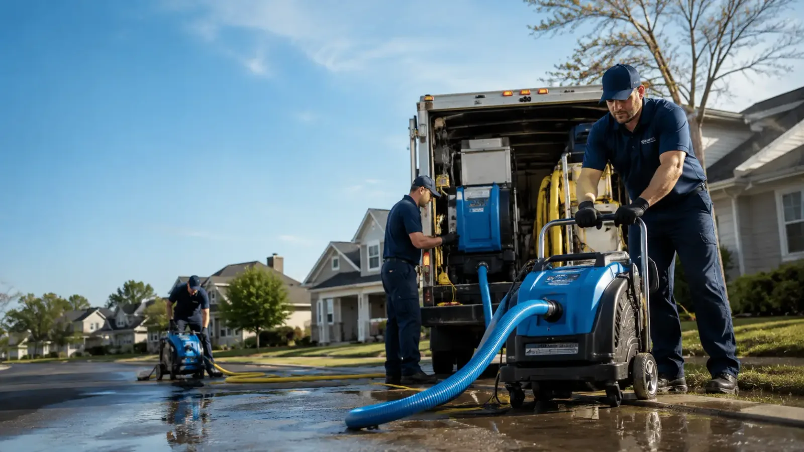 Flood Damage Cleanup in Luther, OK